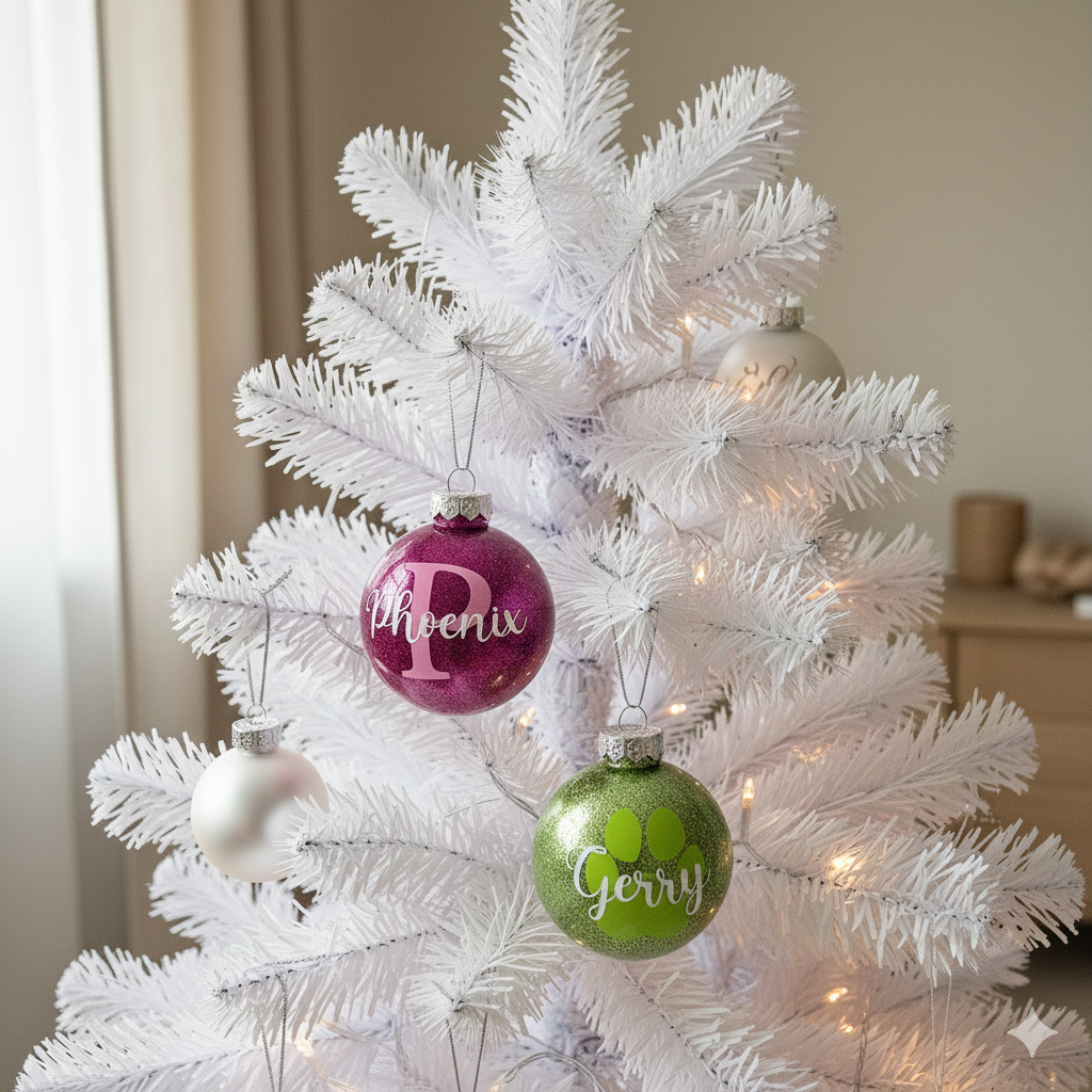 Baubles Glitter - Personalised