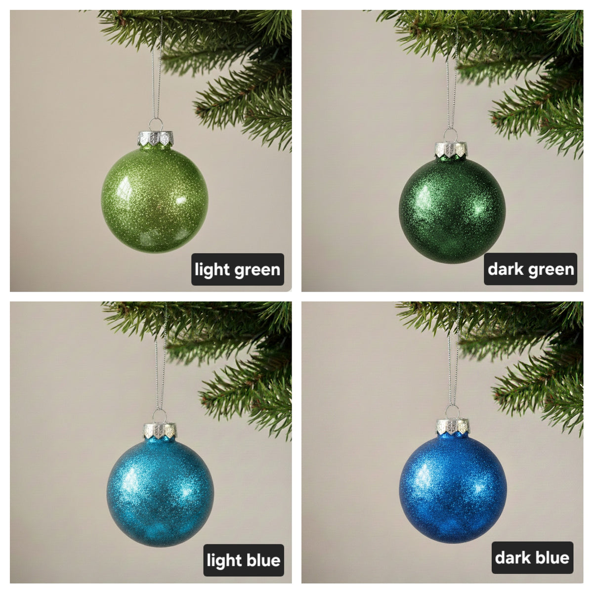 Baubles Glitter - Personalised